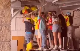 Colombian Fans Invade the Copa America Final Stadium Through Air Conditioning System