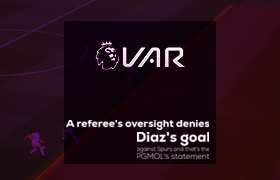 Referee's Error Denies Diaz's Goal, PGMOL Apologizes